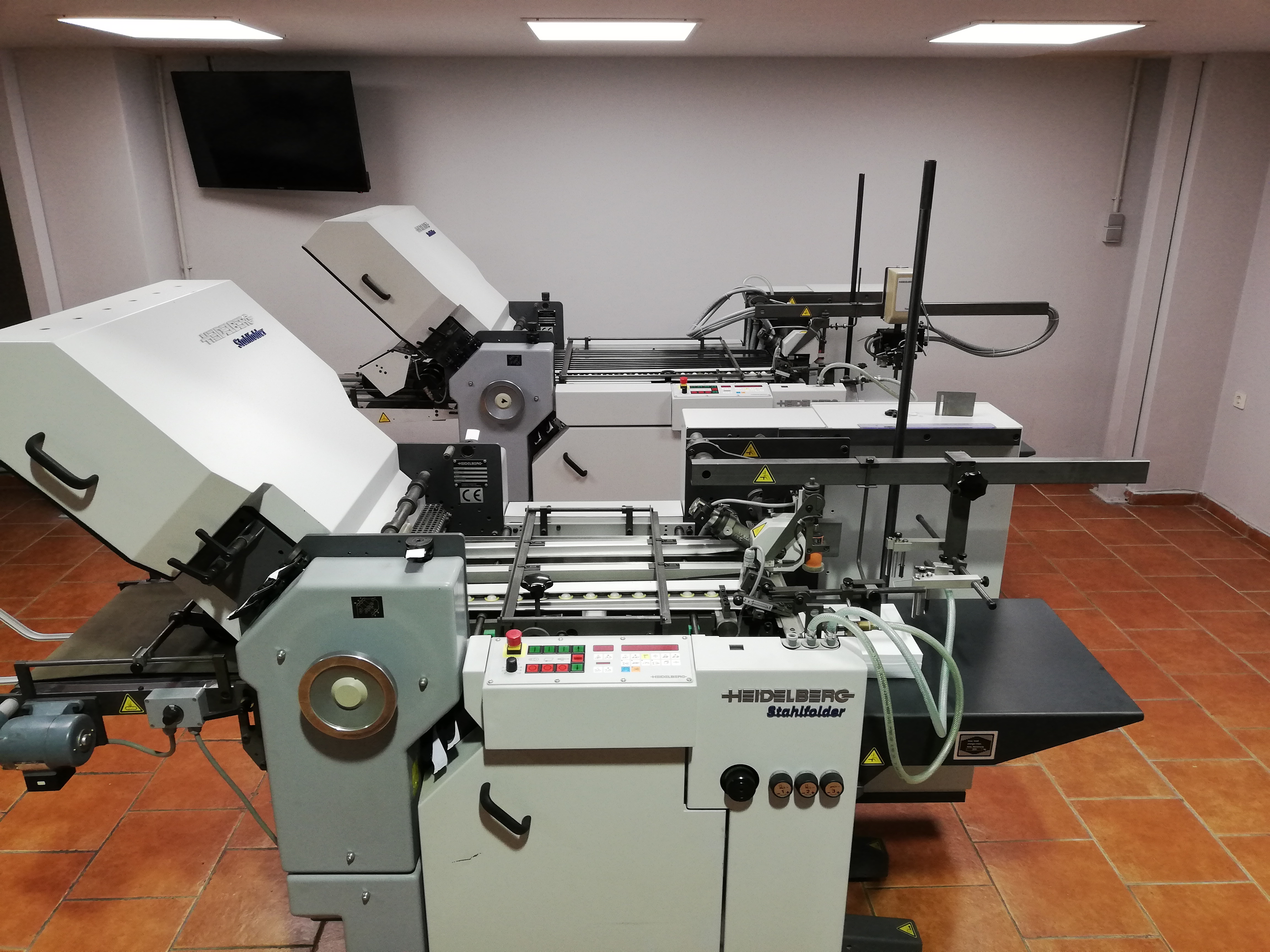 Folding Machine HEIDELBERG STAHLFOLDER T52/4 | Unique Printing Machines
