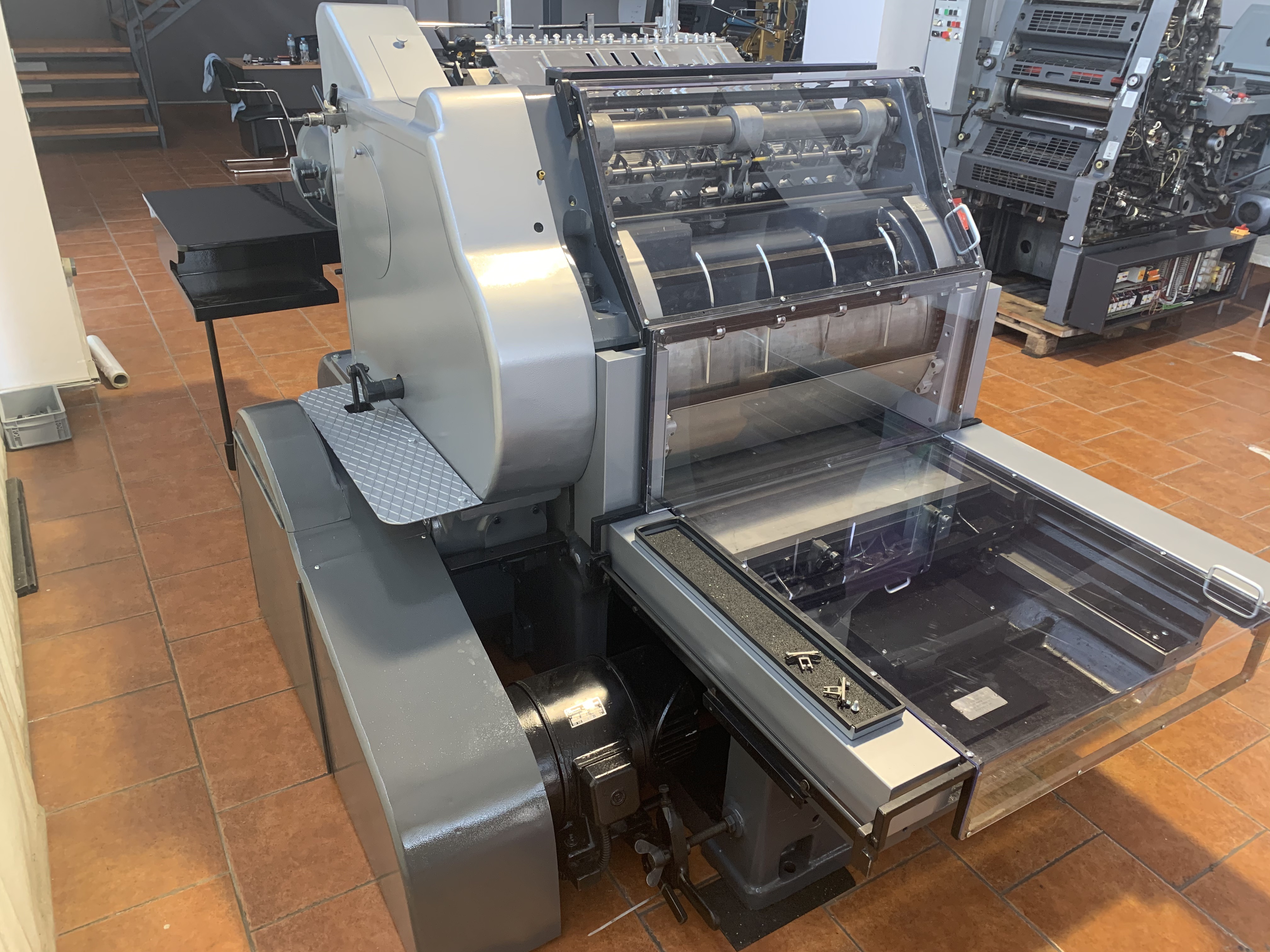 Diecutter Machine HEIDELBERG S CYLINDER Unique Printing Machines