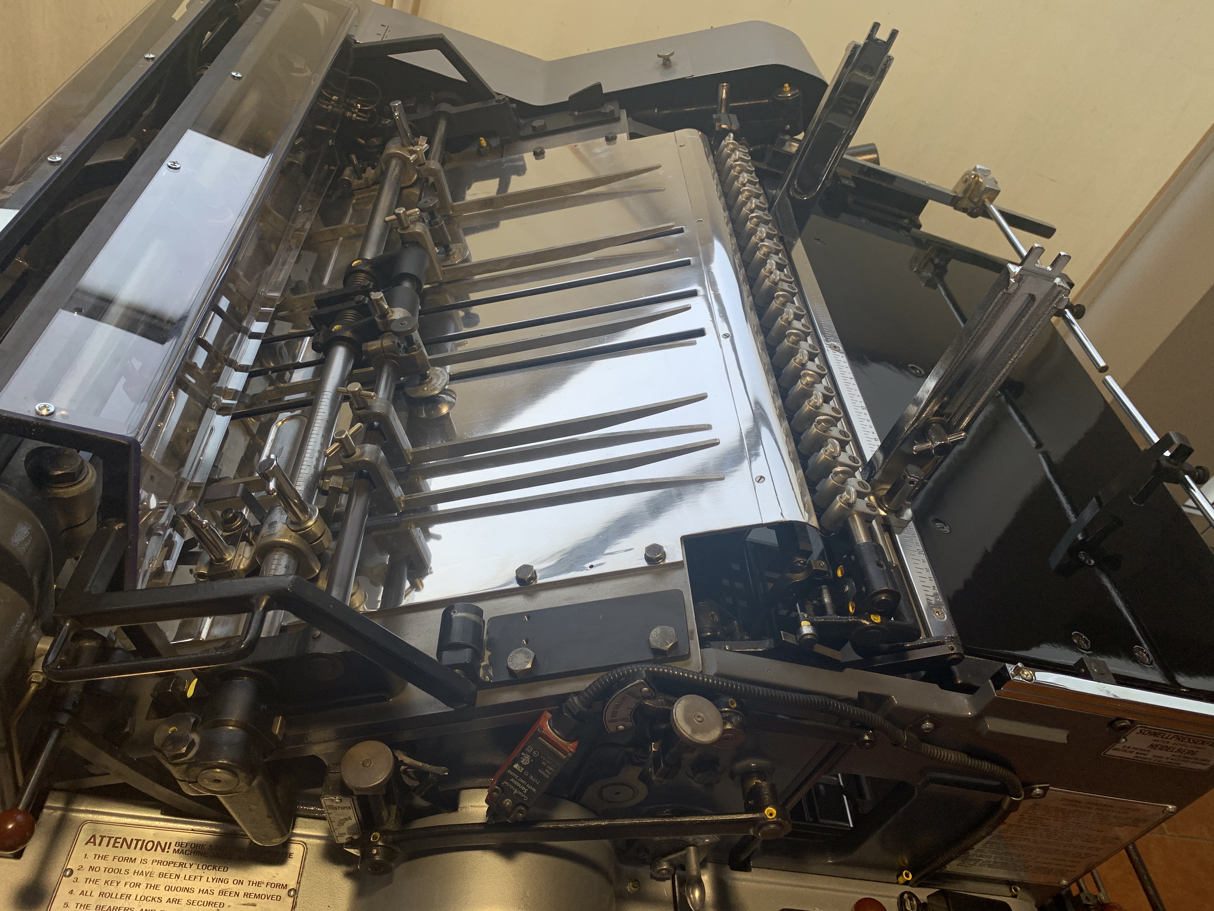 Diecutter Machine HEIDELBERG S CYLINDER Unique Printing Machines